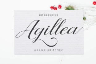 Agillea: The Modern Script Font for Elegant Branding
