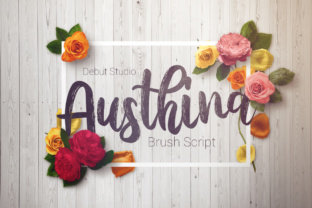 Austhina: A Premium Brush Script Font for Web Design
