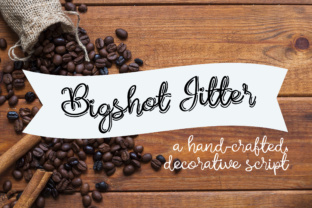 Bigshot Jitter Font for Modern Web Design