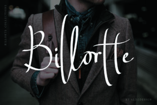 Billortte: A Classy Script Typeface for Modern Brands