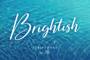 Brightish Script Font for Handmade Branding