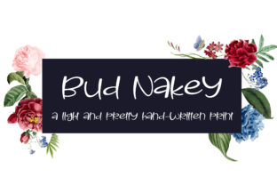Bud Nakey Font: Elevate Your Campaign Visuals