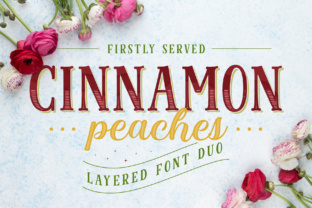 Cinnamon Peaches Family Typeface Review