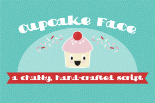 Cupcake Face Font Review for Campaign Design