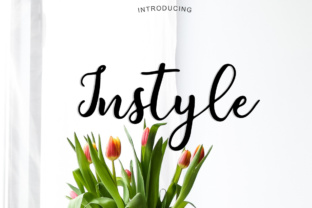 Instyle: A Handwritten Font for Branding