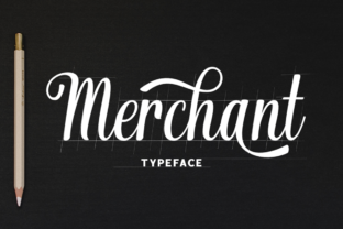 Merchant: An Elegant Script Font for Editorial Design