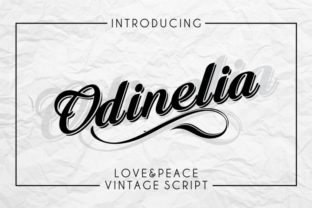 Odinelia: The Elegant Script Font for Chic Branding
