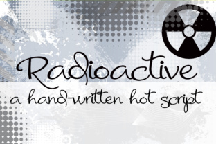 Radioactive Font for Handmade Brands