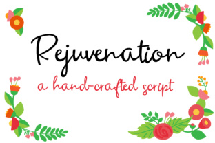 Rejuvenation Typeface for Casual Branding
