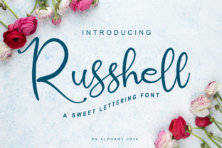 Russhell Font: Elevate Your Brand with Sweet Script