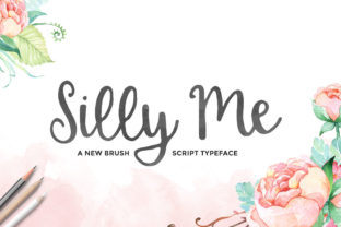 Silly Me: A Hand Painted Brush Script for Branding