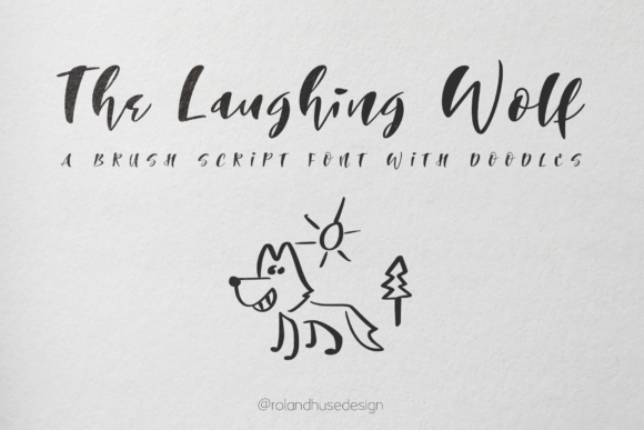 The Laughing Wolf Typeface for Editorial Design