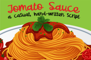 Tomato Sauce Font: A Marketer’s Guide to Casual Script Typography