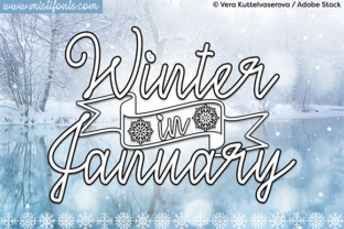 Winter in January: A Script Handwritten Font for Editors