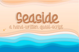 ZP Seaside: A Fresh Script Handwritten Font for Editors